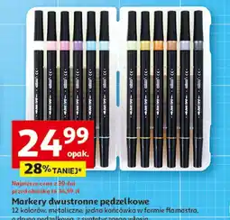 Auchan Markery dwustronne pędzelkowe oferta