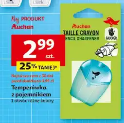 Auchan Temperówka z pojemnikiem Auchan oferta