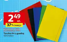 Auchan Teczka a4 z gumką oferta