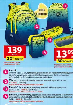 Auchan Piórnik saszetka football Coolpack oferta