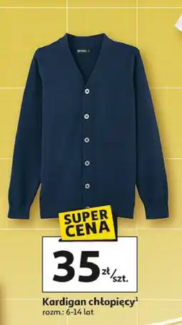 Auchan Kardigan chłopięcy 6-14 lat Inextenso By Auchan oferta