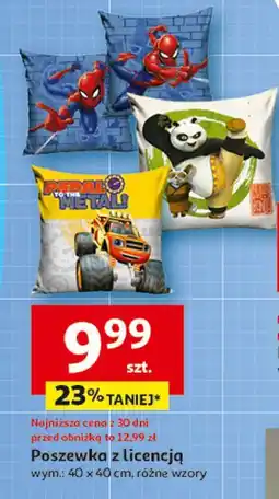 Auchan Poszewka na poduszke 40 x cm oferta