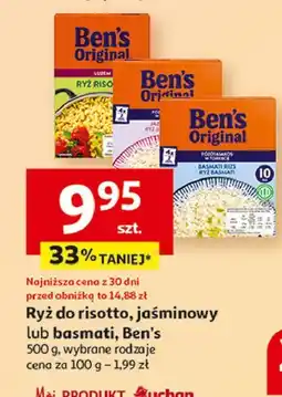 Auchan Ryż risotto Ben's Original oferta