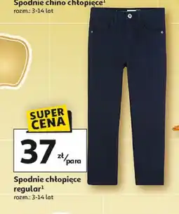 Auchan Spodnie chłopięce oferta
