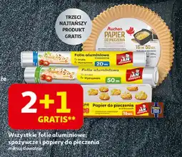Auchan Papier do pieczenia 8 m Auchan oferta