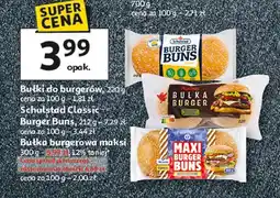 Auchan Bułki do hamburgerów classic Schulstad oferta