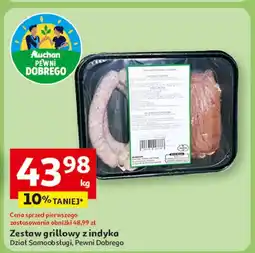 Auchan Zestaw grillowy z indyka Auchan Pewni Dobrego oferta