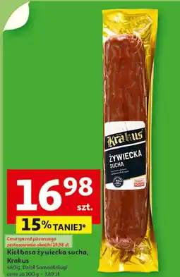 Auchan Kiełbasa żywiecka Krakus Animex oferta