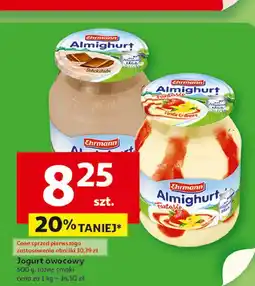 Auchan Jogurt z wsadem czekoladowym Ehrmann Almighurt oferta