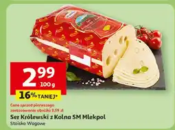 Auchan Ser królewski z kolna Mlekpol oferta