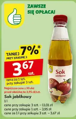 Auchan Sok jabłkowy Podniesiony Kciuk oferta
