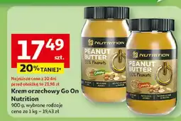 Auchan Masło orzechowe creamy Sante Go On! Nutrition oferta