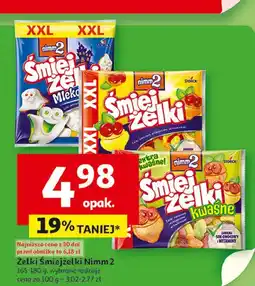 Auchan Żelki kwaśne Nimm2 Śmiejżelki oferta