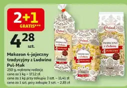 Auchan Makaron kluski tradycyjne Polmak oferta