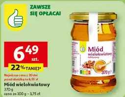 Auchan Miód wielokwiatowy Podniesiony Kciuk oferta
