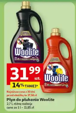 Auchan Płyn do prania Woolite Dark Black & Denim oferta