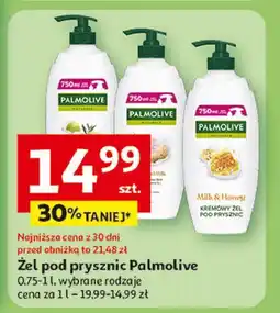 Auchan Żel pod prysznic camellia & almond Palmolive Naturals oferta