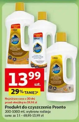 Auchan Płyn do podłóg drewnianych Pronto 5 W 1 oferta