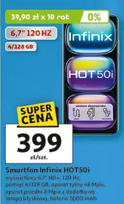 Auchan Smartfon hot 50 Infinix oferta