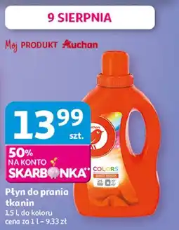 Auchan Płyn do prania couleur Auchan oferta