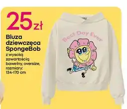 Pepco Bluza dziewczęca spongebob 134-170 cm oferta