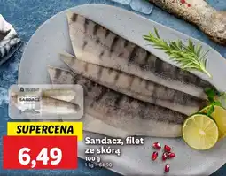 Lidl Sandacz filet ze skórą Lidl oferta