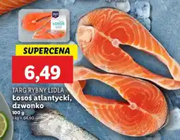 Lidl Łosoś atlantycki dzwonko Targ Rybny Lidla oferta