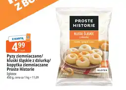 E.Leclerc Pyzy ziemniaczane/kluski śląskie z dziurką/kopytka ziemniaczane Proste Historie Iglotex oferta
