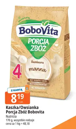E.Leclerc Kaszka Porcja Zbóż Bobovita Nutricia oferta