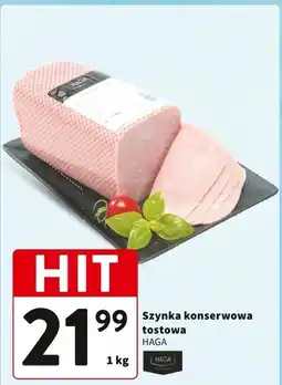 Intermarche Szynka konserwowa tostowa Haga oferta