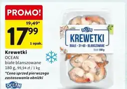 Intermarche Krewetki białe blanszowane Ocean oferta