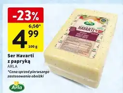 Intermarche Ser Havarti z papryką ARLA oferta
