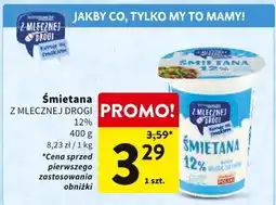 Intermarche Śmietana 12% Z MLECZNEJ DROGI oferta