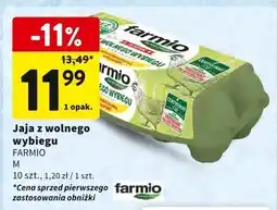 Intermarche Jajka z wolnego wybiegu M FARMIO oferta