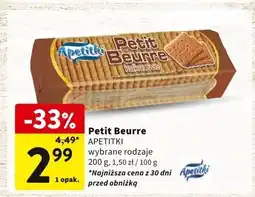 Intermarche Ciastka Petit Beurre Apetitki oferta