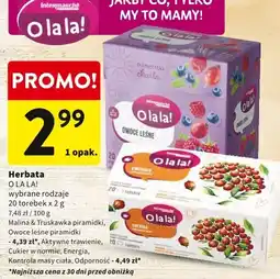 Intermarche Herbata O LA LA! owoce leśne oferta