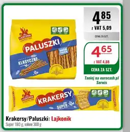 Eurocash Krakersy/Paluszki: Lajkonik oferta