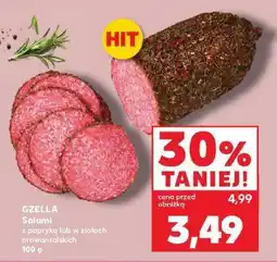 Kaufland Salami z papryką / w ziołach prowansalskich Czella oferta