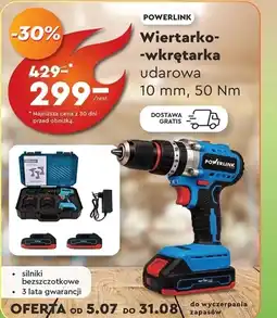 Biedronka Wiertarko-wkrętarka Powerlink oferta