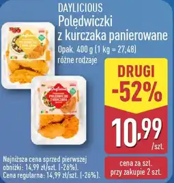 ALDI Polędwiczki z kurczaka panierowane oferta