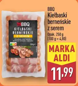 ALDI Kiełbaski berneńskie z serem oferta