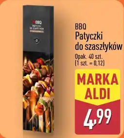 ALDI Patyczki do szaszłyków oferta