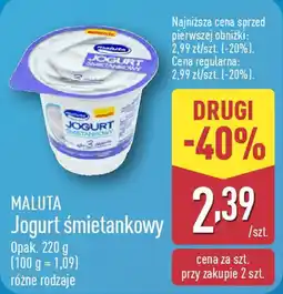 ALDI Jogurt śmietankowy oferta