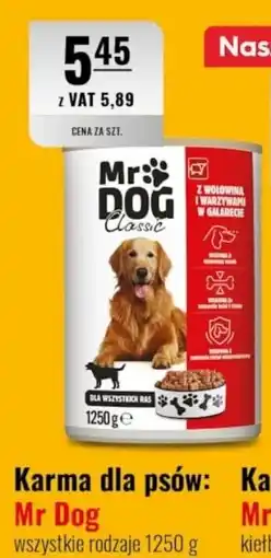 Eurocash Karma dla psów: Mr Dog oferta