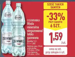 ALDI Woda mineralna niegazowana/lekko gazowana oferta