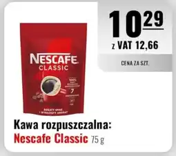 Eurocash Kawa rozpuszczalna: Nescafe Classic oferta
