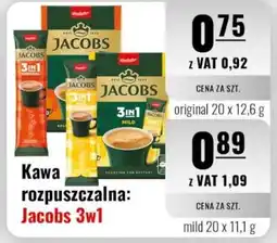 Eurocash Kawa rozpuszczalna: Jacobs 3w1 oferta