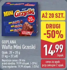 ALDI Wafle Mini Grześki oferta