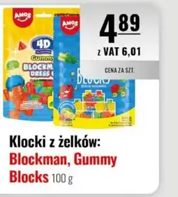 Eurocash Klocki z żelków: Blockman, Gummy Blocks oferta