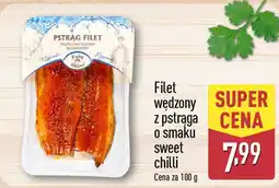 ALDI Filet wędzony z pstrąga o smaku sweet chilli oferta